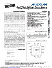 MAX6879 datasheet pdf MAXIM - Dallas Semiconductor