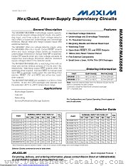 MAX6888CETE+ datasheet pdf MAXIM - Dallas Semiconductor