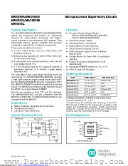 MAX690AEPA+ datasheet pdf MAXIM - Dallas Semiconductor