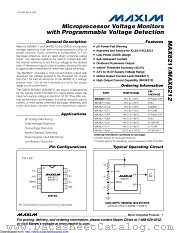 MAX8211CUA+T datasheet pdf MAXIM - Dallas Semiconductor