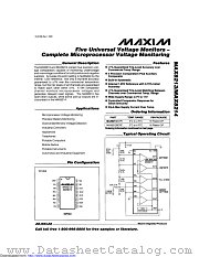 MAX8213BESE+T datasheet pdf MAXIM - Dallas Semiconductor