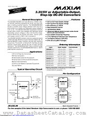 MAX856CUA+T datasheet pdf MAXIM - Dallas Semiconductor