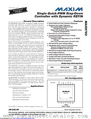 MAX8792 datasheet pdf MAXIM - Dallas Semiconductor