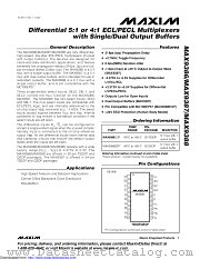 MAX9386EUP+T datasheet pdf MAXIM - Dallas Semiconductor