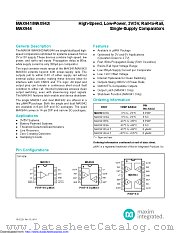 MAX942CPA+ datasheet pdf MAXIM - Dallas Semiconductor