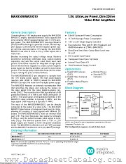 MAX9509EVKIT+ datasheet pdf MAXIM - Dallas Semiconductor