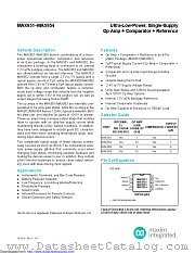 MAX952EUA+T datasheet pdf MAXIM - Dallas Semiconductor