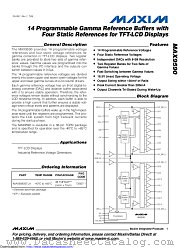 MAX9590 datasheet pdf MAXIM - Dallas Semiconductor