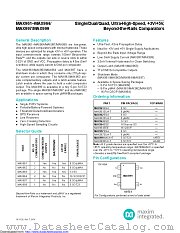 MAX962ESA+T datasheet pdf MAXIM - Dallas Semiconductor