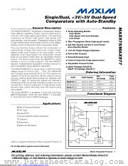 MAX975EUA+ datasheet pdf MAXIM - Dallas Semiconductor