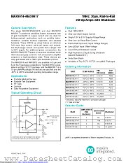 MAX9915EXT+T datasheet pdf MAXIM - Dallas Semiconductor