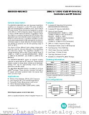 MAX9933BGUA+ datasheet pdf MAXIM - Dallas Semiconductor