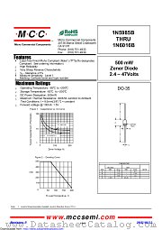 1N6009B datasheet pdf Micro Commercial Components