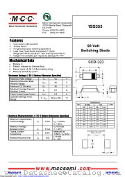 1SS355 datasheet pdf Micro Commercial Components