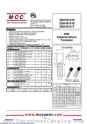 2SA1013-Y datasheet pdf Micro Commercial Components