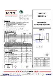 2SA1213-O datasheet pdf Micro Commercial Components