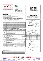 2SA1464-Q datasheet pdf Micro Commercial Components