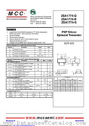 2SA1774-S datasheet pdf Micro Commercial Components