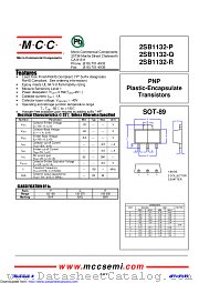 2SB1132-R datasheet pdf Micro Commercial Components