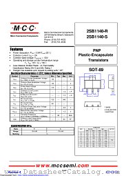 2SB1140-R datasheet pdf Micro Commercial Components