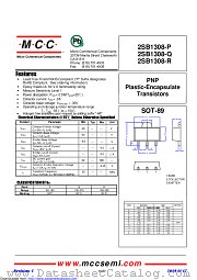 2SB1308-R datasheet pdf Micro Commercial Components