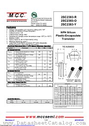 2SC2383-R datasheet pdf Micro Commercial Components