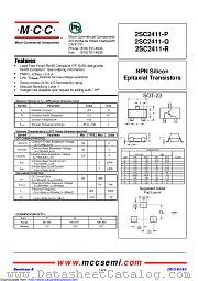 2SC2411-P datasheet pdf Micro Commercial Components