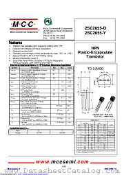 2SC2655-O datasheet pdf Micro Commercial Components