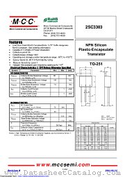 2SC3303 datasheet pdf Micro Commercial Components