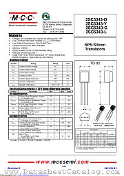 2SC5343-Y datasheet pdf Micro Commercial Components