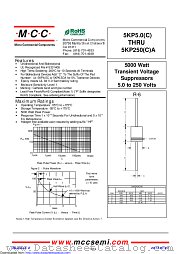 5KP17CA datasheet pdf Micro Commercial Components