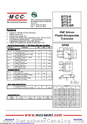 B772-O datasheet pdf Micro Commercial Components