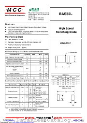 BAS32L datasheet pdf Micro Commercial Components