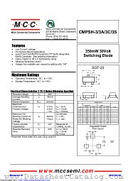 CMPSH-3 datasheet pdf Micro Commercial Components