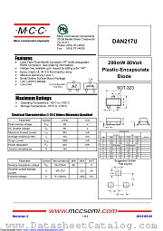 DAN217U datasheet pdf Micro Commercial Components