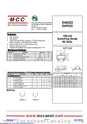 DAP222 datasheet pdf Micro Commercial Components