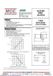 DL4736A datasheet pdf Micro Commercial Components