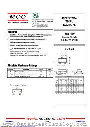 DZ23C18 datasheet pdf Micro Commercial Components