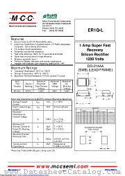 ER1Q-L datasheet pdf Micro Commercial Components