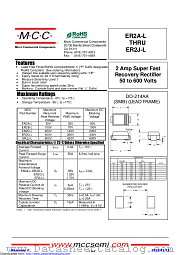 ER2G-L datasheet pdf Micro Commercial Components