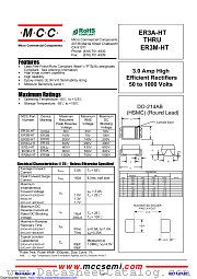 ER3J-HT datasheet pdf Micro Commercial Components