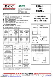 FS2J-L datasheet pdf Micro Commercial Components