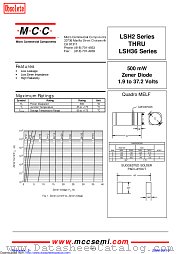 LSH18-1 datasheet pdf Micro Commercial Components