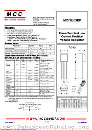 MC78L09BP datasheet pdf Micro Commercial Components