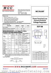 MC78L09F datasheet pdf Micro Commercial Components