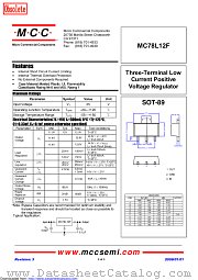 MC78L12F datasheet pdf Micro Commercial Components