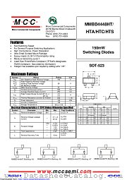 MMBD4448HTC datasheet pdf Micro Commercial Components