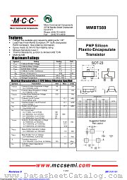 MMBT589 datasheet pdf Micro Commercial Components