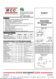 TL431V datasheet pdf Micro Commercial Components