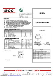 UMD2N datasheet pdf Micro Commercial Components